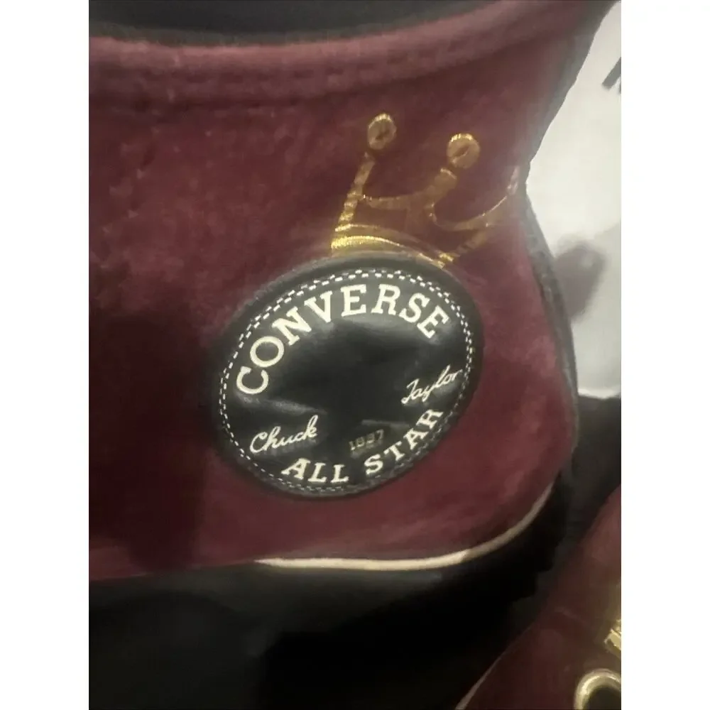 Converse 573065C Chuck Taylor All Star Lugged Burgundy Suede Womens 9.5